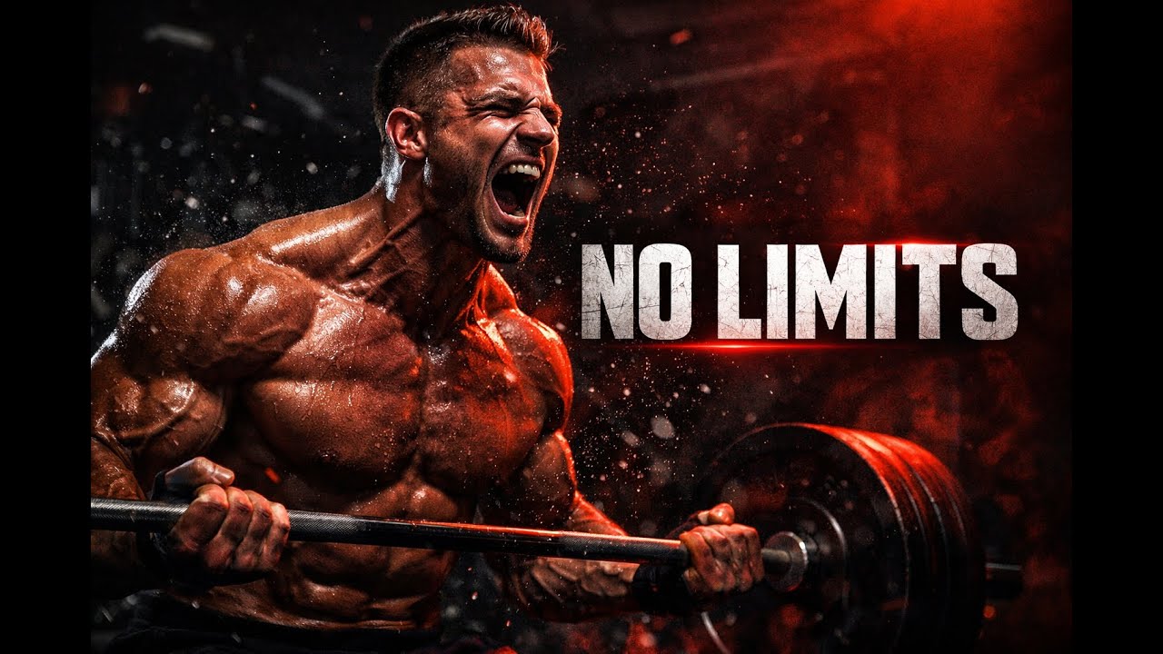 NO LIMITS ⚡️💪 | MOTIVATIONAL GYM ANTHEM | ONE MORE REP SONG🔥🔥#song 