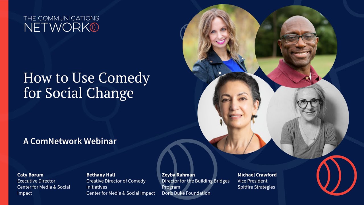 WEBINAR: How to Use Comedy for Social Change