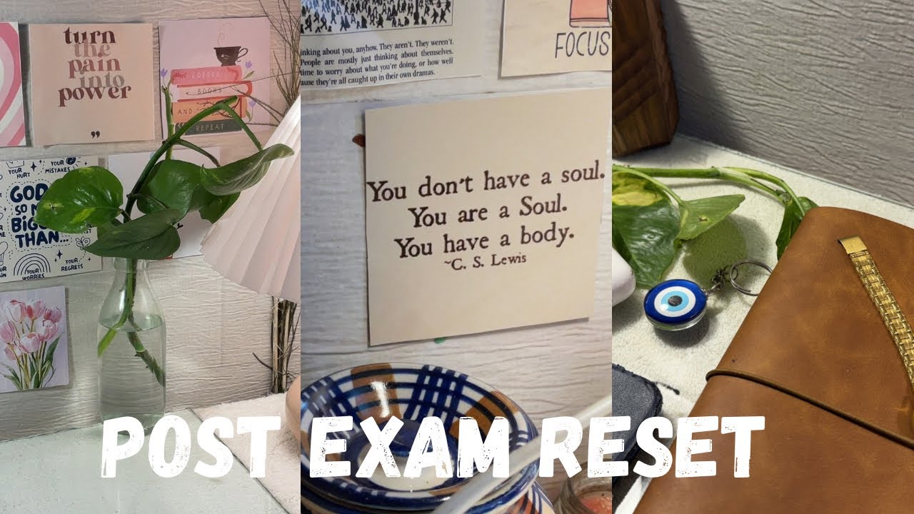 💌Ultimate Post Exam reset!🌸Exams ended&hellip;.🌷🧿#postexam#organising#setup