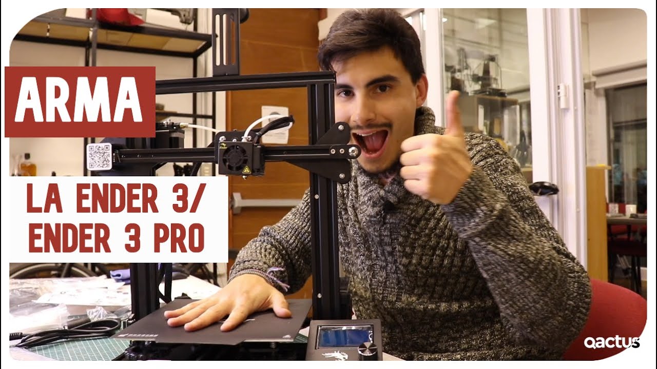 C&oacute;mo armar una impresora 3D? (Ender 3/Ender 3 Pro) - Qactus