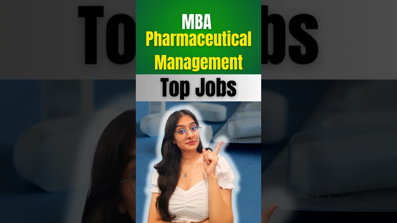MBA Pharmaceutical Management Careers | High Paying Job Roles & Salary in India #mba #pharma