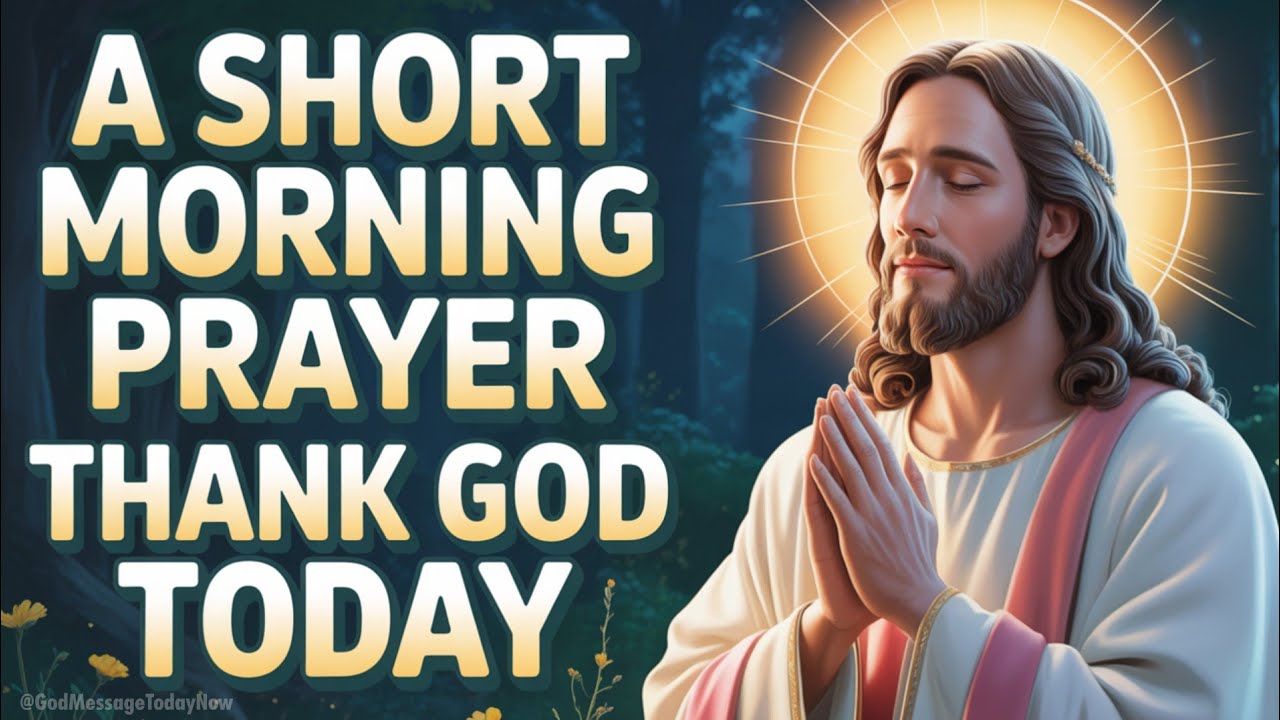 Start Your Day with Positive Energy & A Grateful Heart 🙏 | Powerful Morning Prayer 