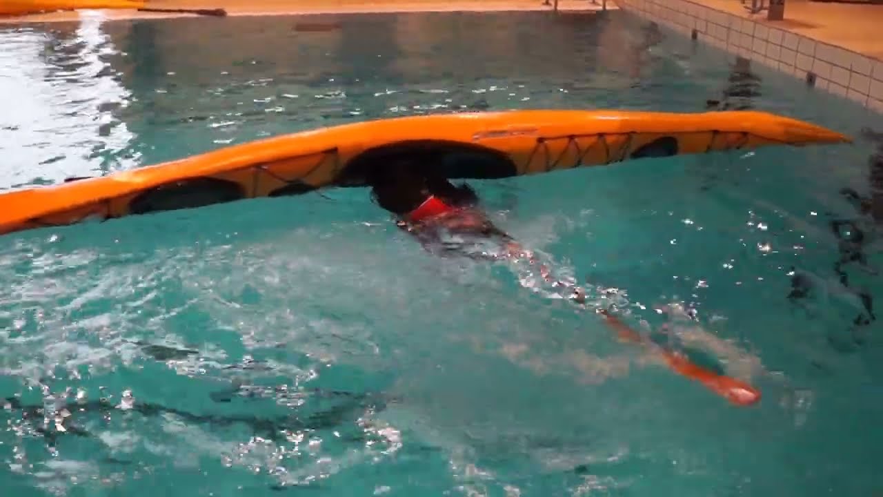 Reverse sweep roll. Baglæns rul. Kajakholms rulleservice