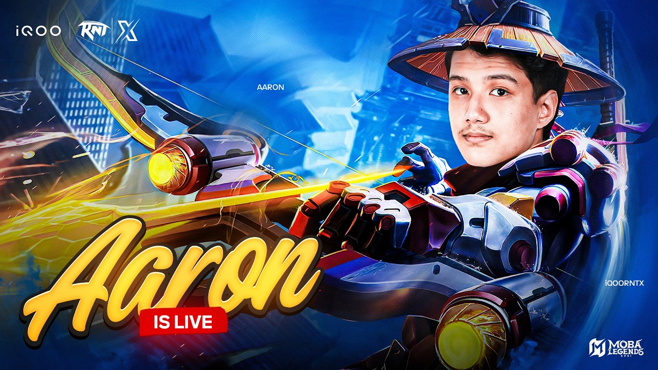 LATE NIGHT STREAM | MOBA LEGENDS | RNTXAARON #iQOO #iQOO15R