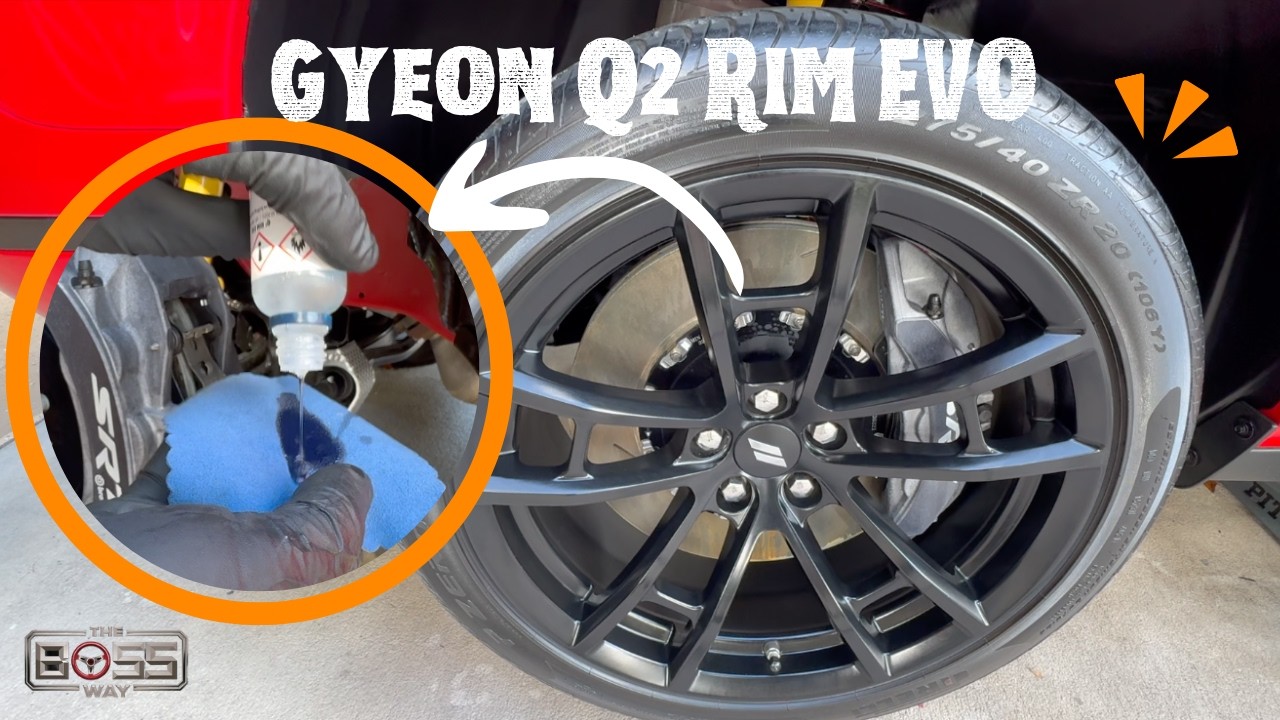 Gyeon Q2 Rim EVO on Dodge Challenger | Wheel Coating Application & Review