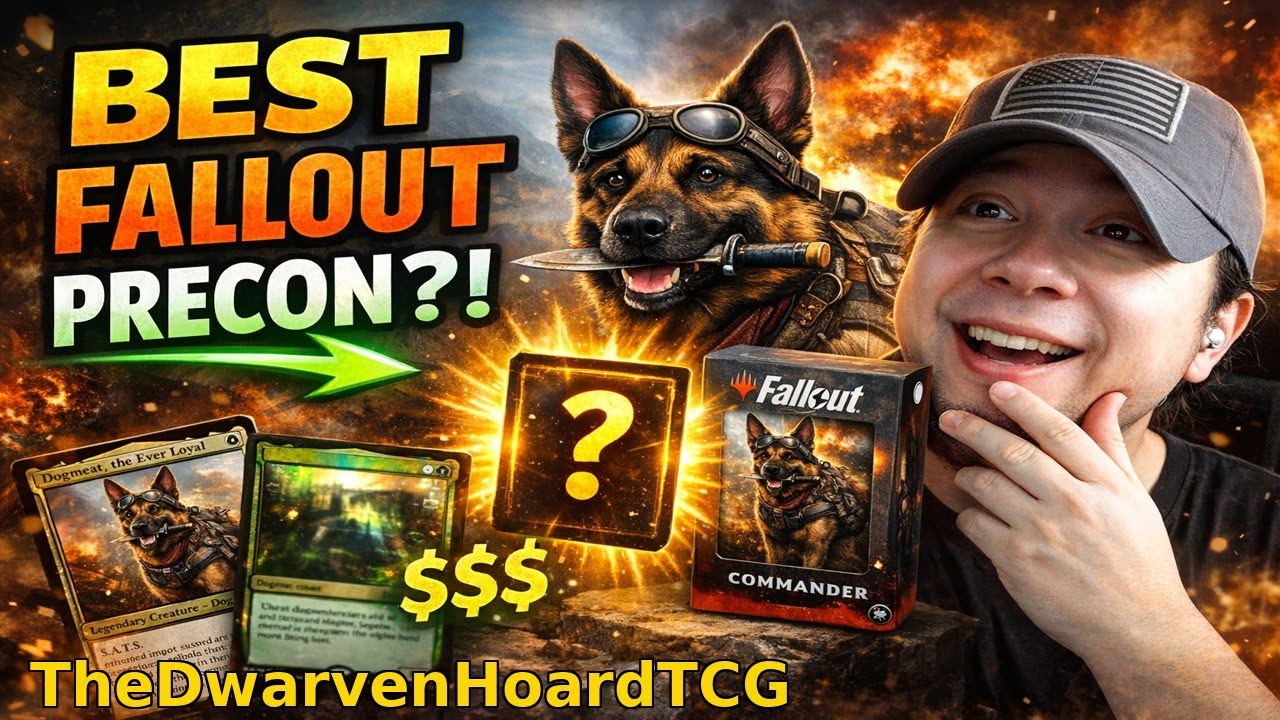 Opening Dogmeat the ever loyal Commander Deck!