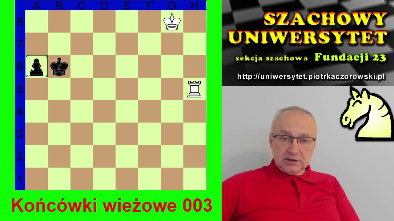 Szachy.Końcówki wieżowe.TKW003.