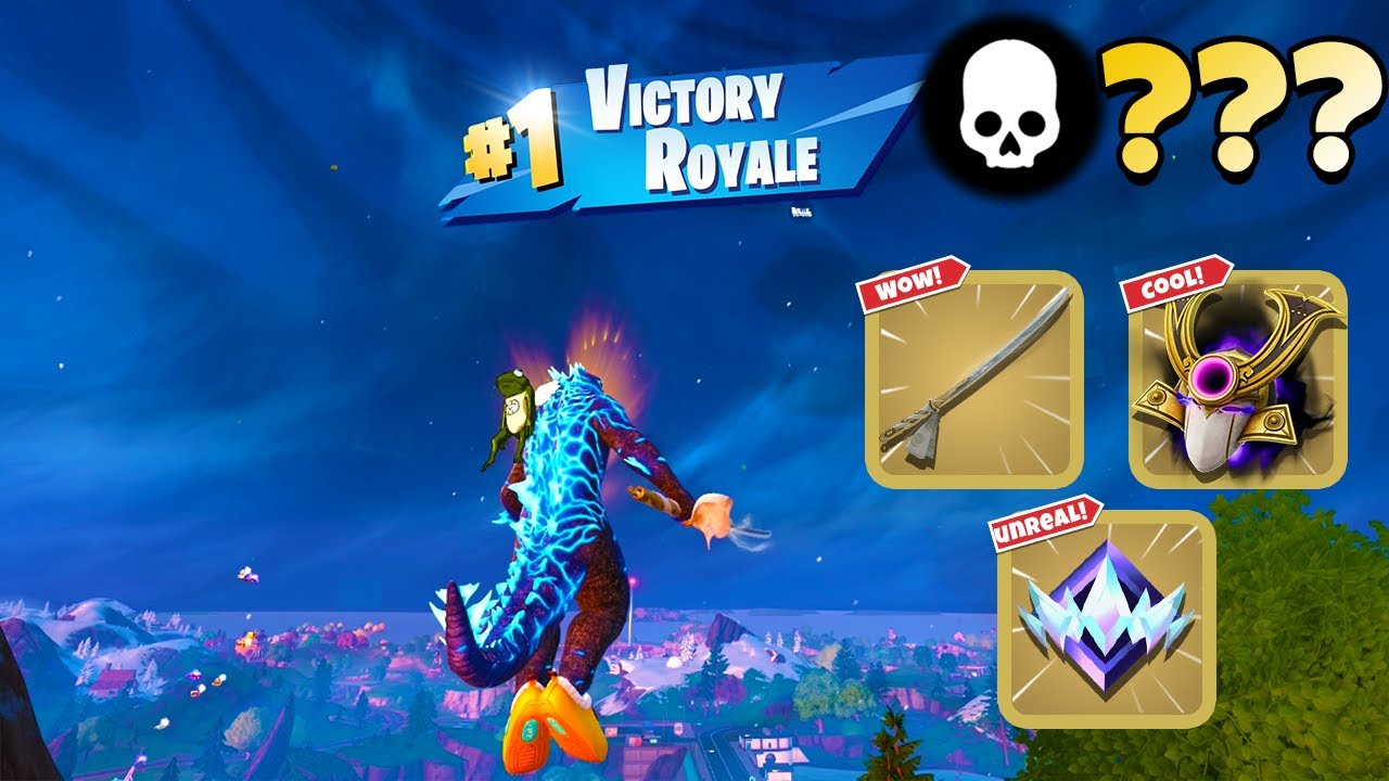 High Elimination Unreal Ranked Solo Zero Builds (Fortnite Chapter 6)