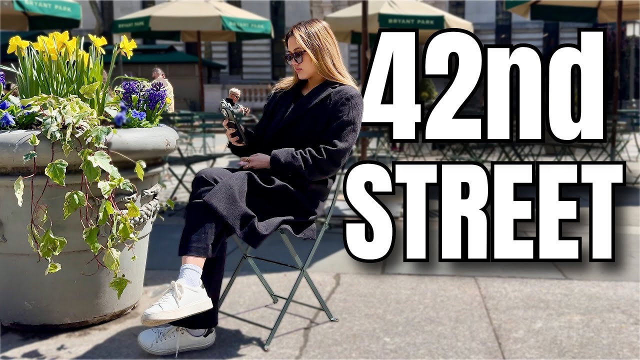 NEW YORK CITY Walking Tour [4K] - 42nd STREET