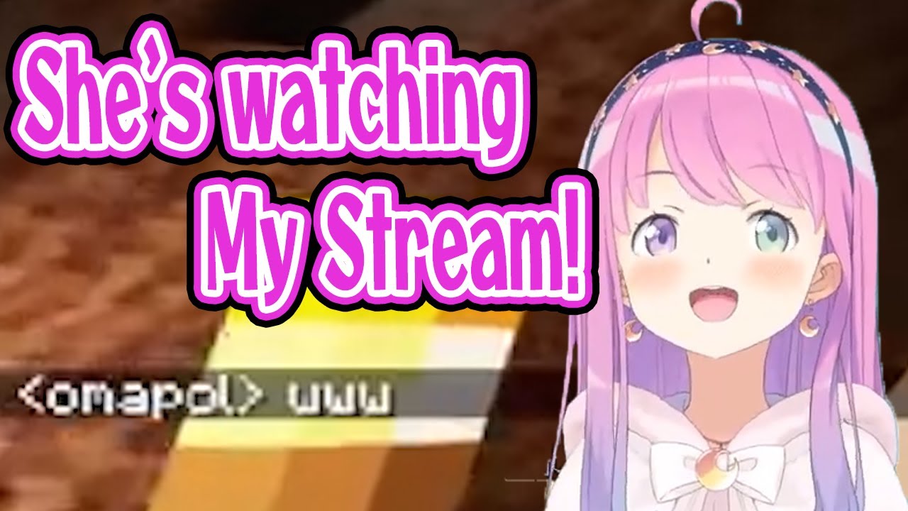 Omaru Polka comments on Luna's stream in Minecraft【Hololive/Himemori Luna/May 21, 2023/Eng sub】