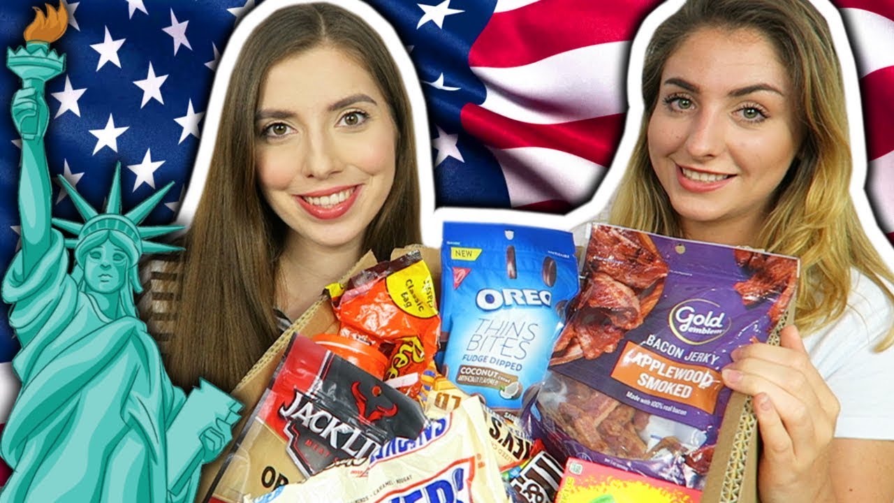 TEST SŁODYCZY Z USA Z PRZYJACIÓŁKĄ