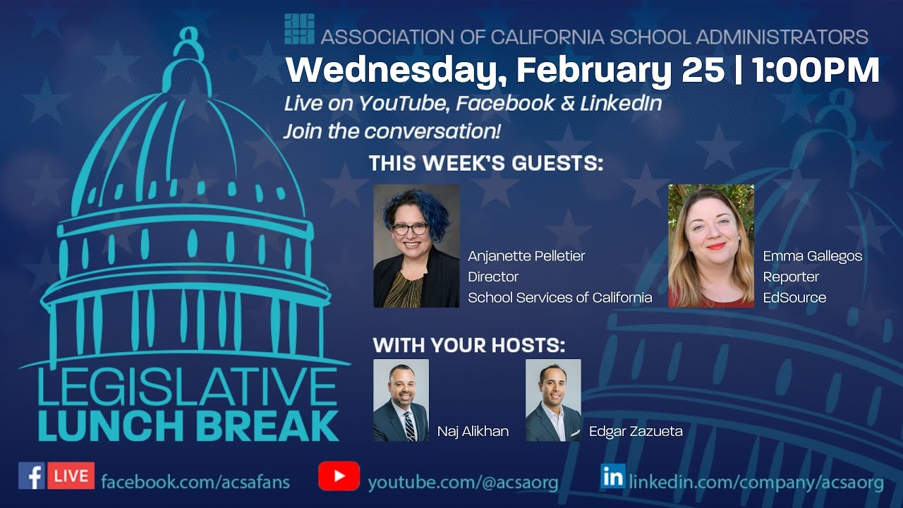 ACSA Legislative Lunch Break: The Growing Role of Special Education in District Budgets