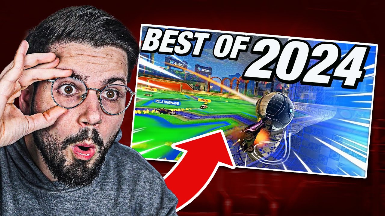 JE RÉAGIS AUX PLUS BEAUX BUTS DE 2024 (ROCKET LEAGUE)