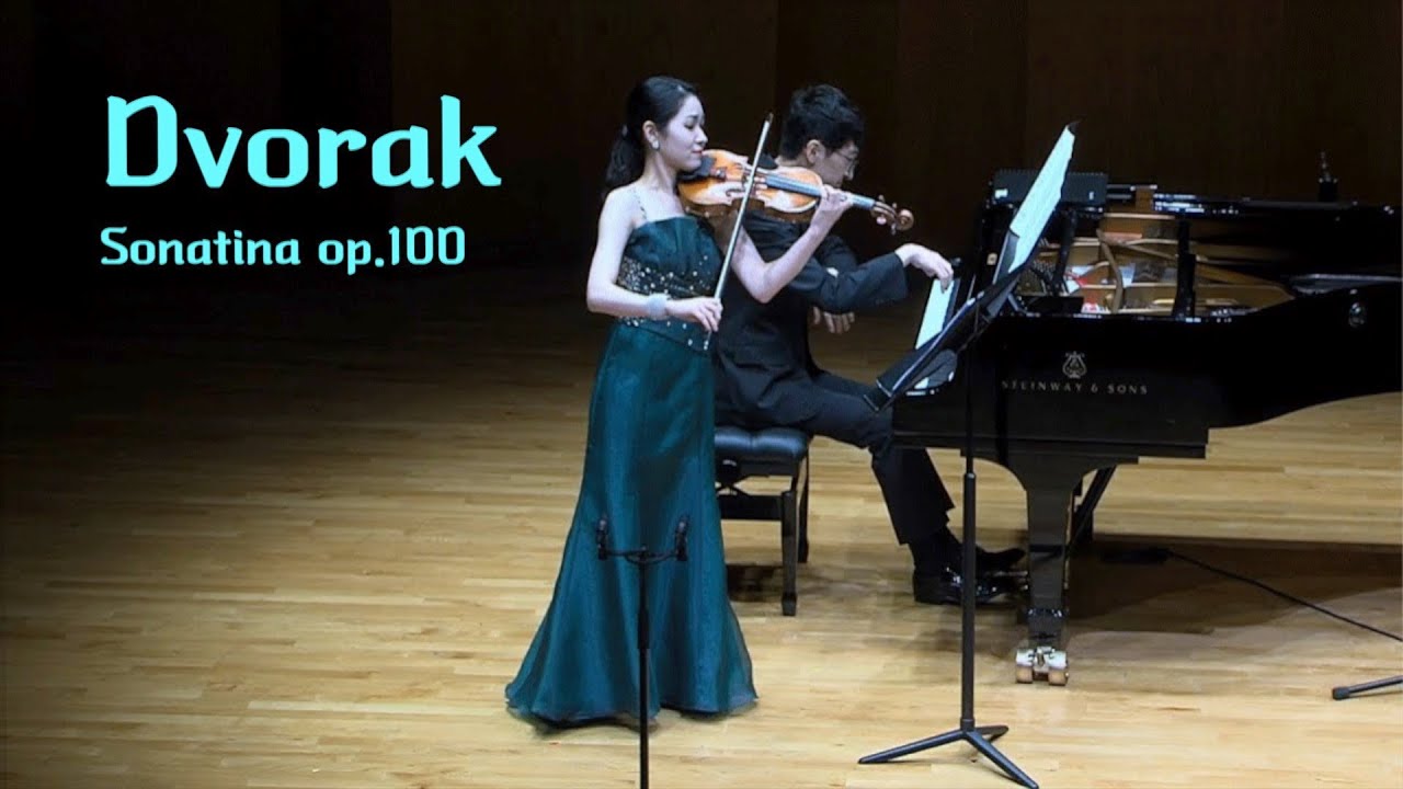 Dvorak sonatina op.100 for violin and piano - Bokyung Lee & Jechan Lee 드보르작 바이올린 소나티나 - 이보경 & 이제찬