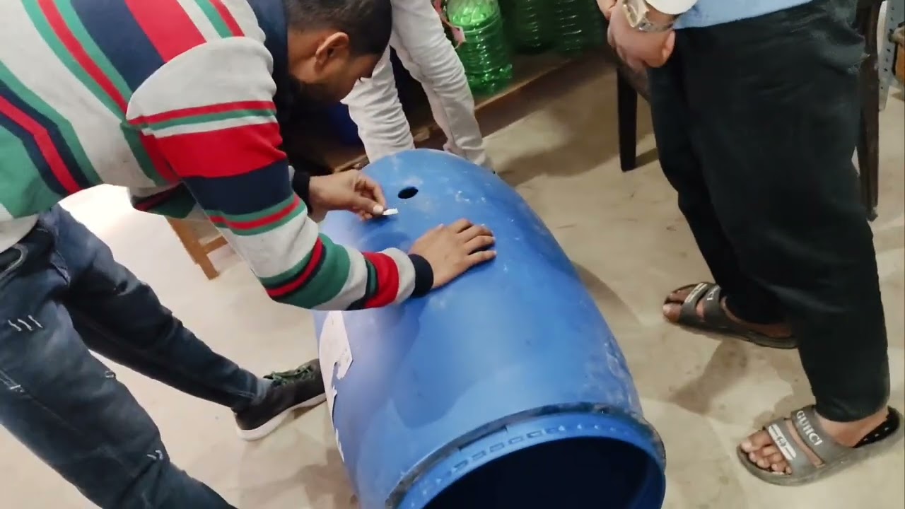 120 litre ki water Tanki ko electric geyser  bana diya  hai #electricgeyser #viralvideo #trending 