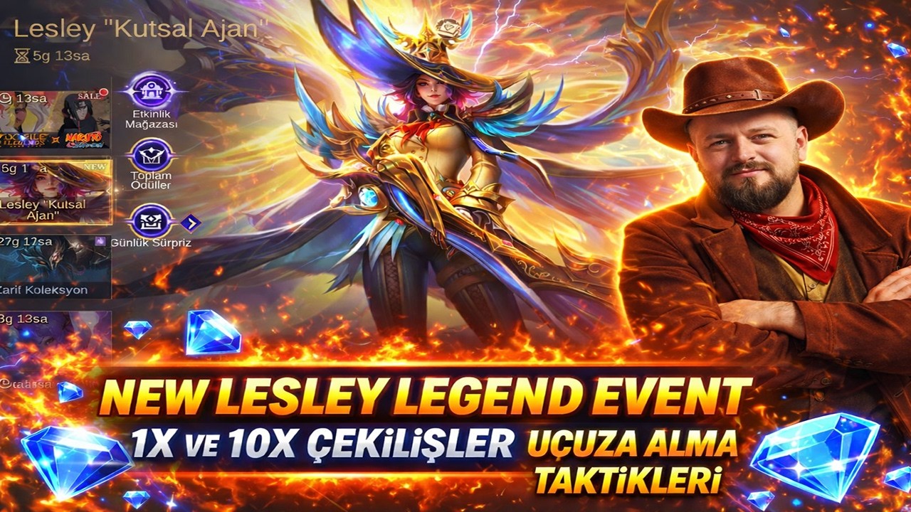 YENİ LESLEY LEGEND ETKİNLİĞİ GELİŞ TARİHİ 1X VE 10X &Ccedil;EKİLİŞ UCUZA ALMA TAKTİKLERİ VE DAHASI