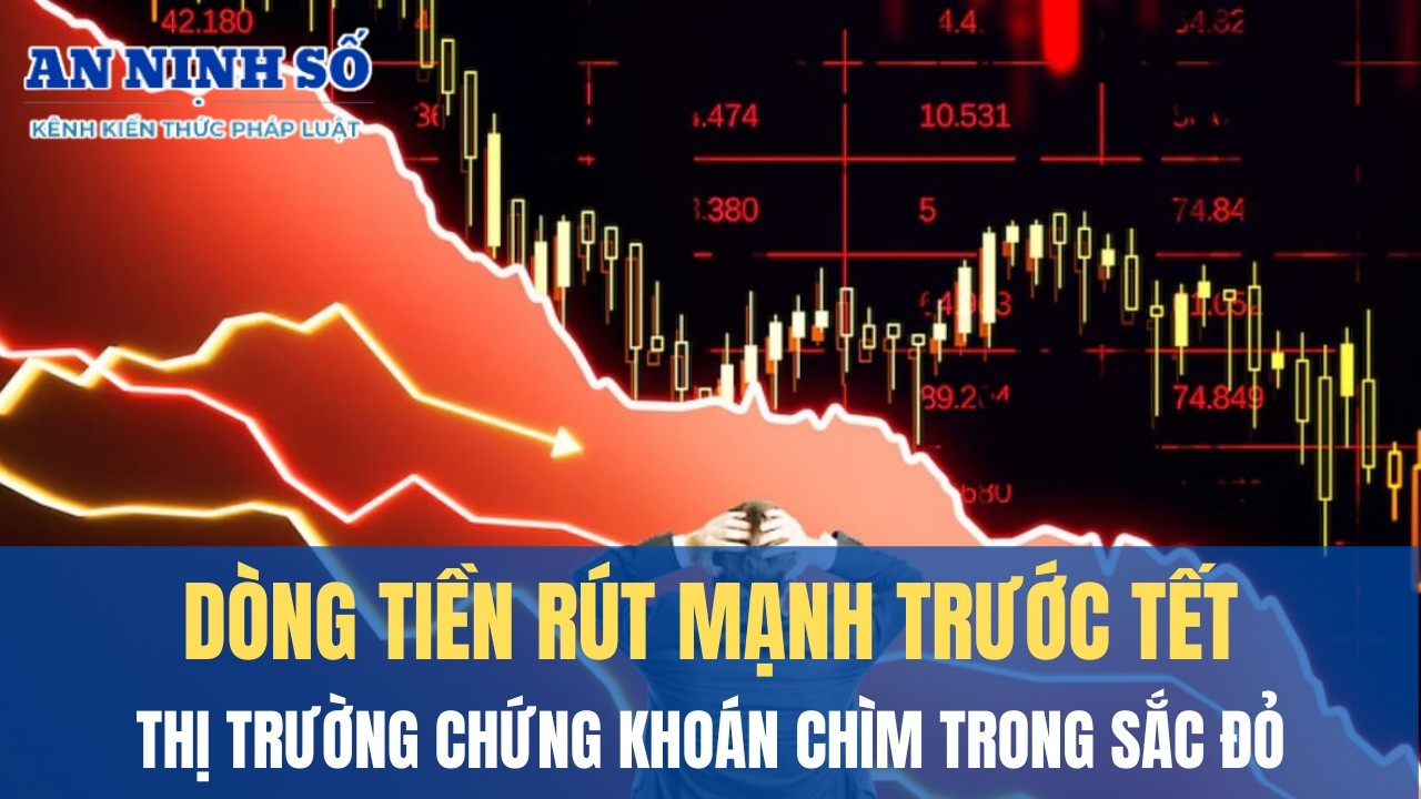 VN-Index Thủng MA50, Khối Ngoại Bán Ròng Hơn 1.000 Tỉ: Thị Trường Chứng Khoán Lao Dốc Trước Tết