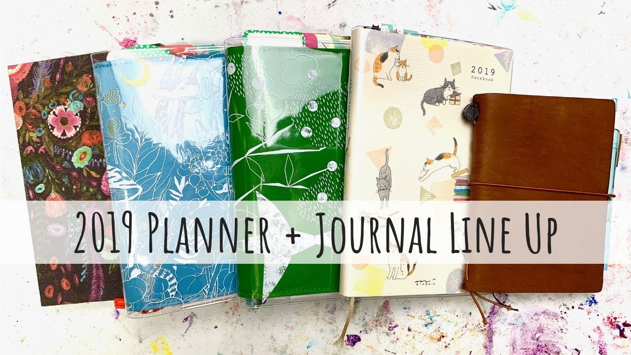 2019 Planner & Journal Line Up - Chit-Chat about how I'm Using Each One!