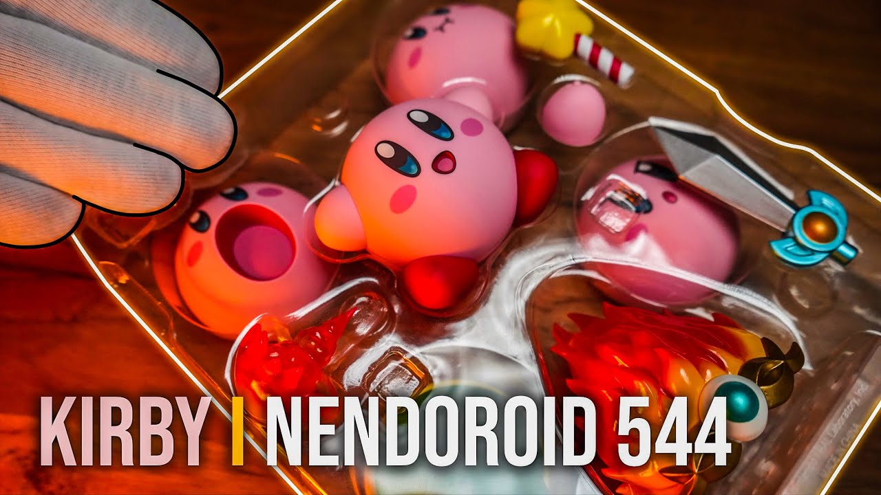 Kirby Nendoriod 544 Action Figure Unboxing & Review l ASMR