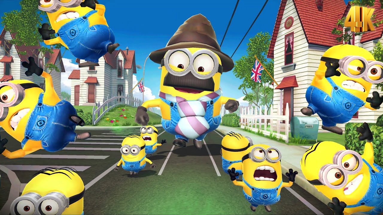 Despicable Me: Minion Rush Gameplay (PC UHD) [4K60FPS] - Dad Minion at Residential Area
