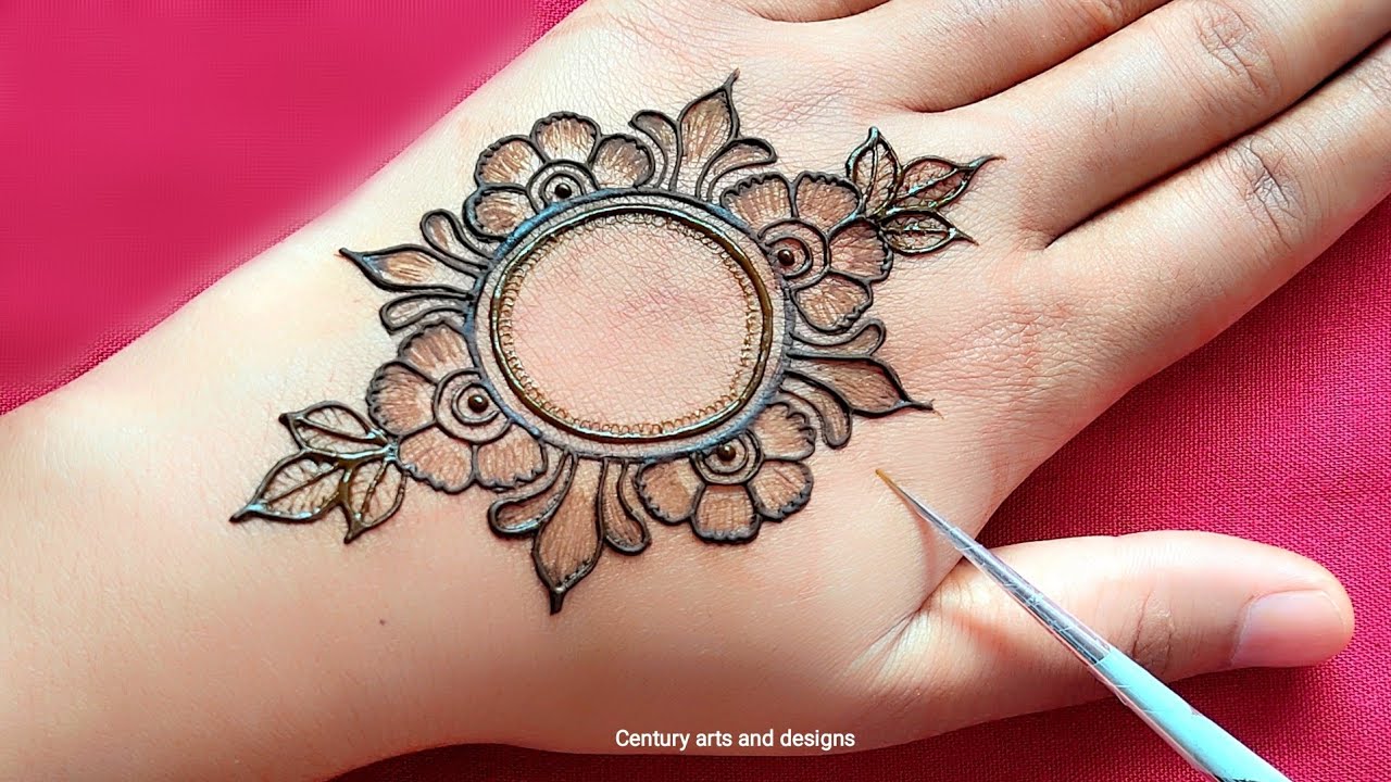 New stylish back hand mehndi design | Easy & simple mehndi design | mehndi ka design | mehndi design