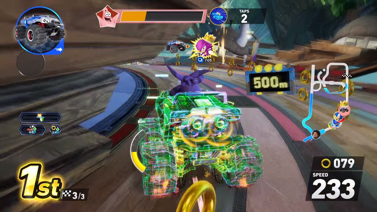 Sonic Racing Crossworlds - Spongebob Festival - All my 1st place finishes.