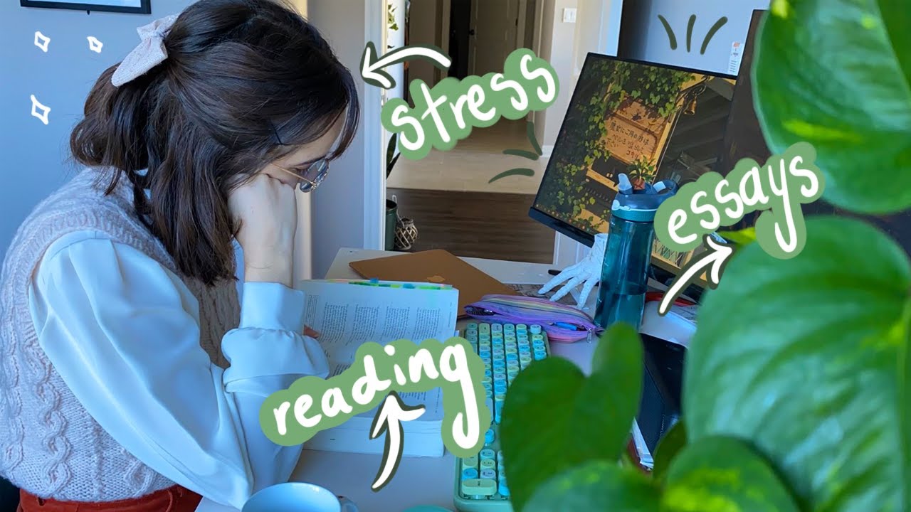 an english lit uni vlog 🌦 a week of essays, epics & studying