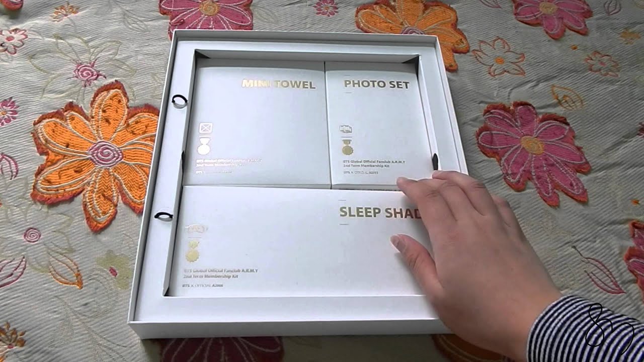 [K-pop Unboxing] BTS 2nd Term Membership Kit