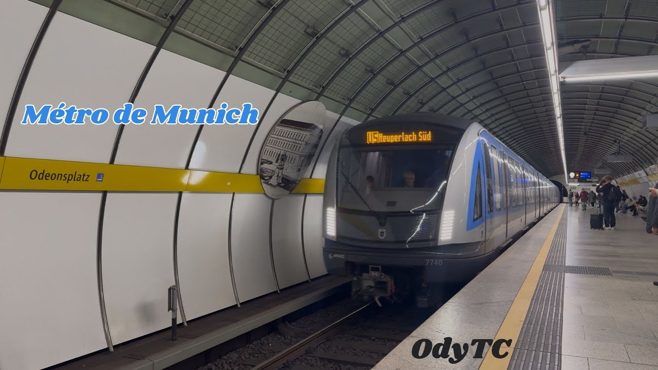 Métro de Munich | Münchner U-Bahn (MVG)