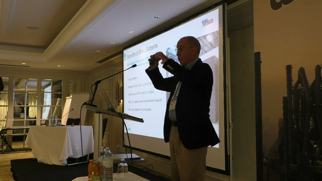 Cost-effective solid-sorbent-based carbon capture: cement case study, Justin Hearn, Svante