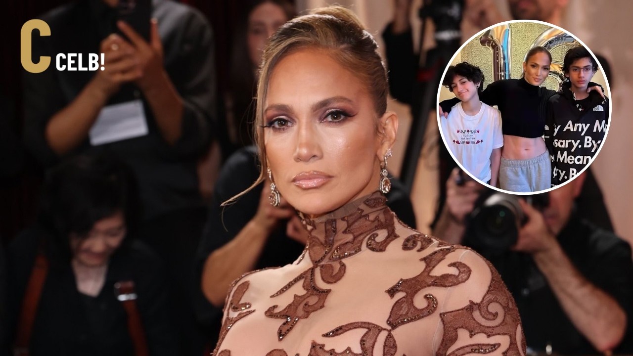 Jennifer Lopez Gets Emotional as Twins Max & Emme Turn 18