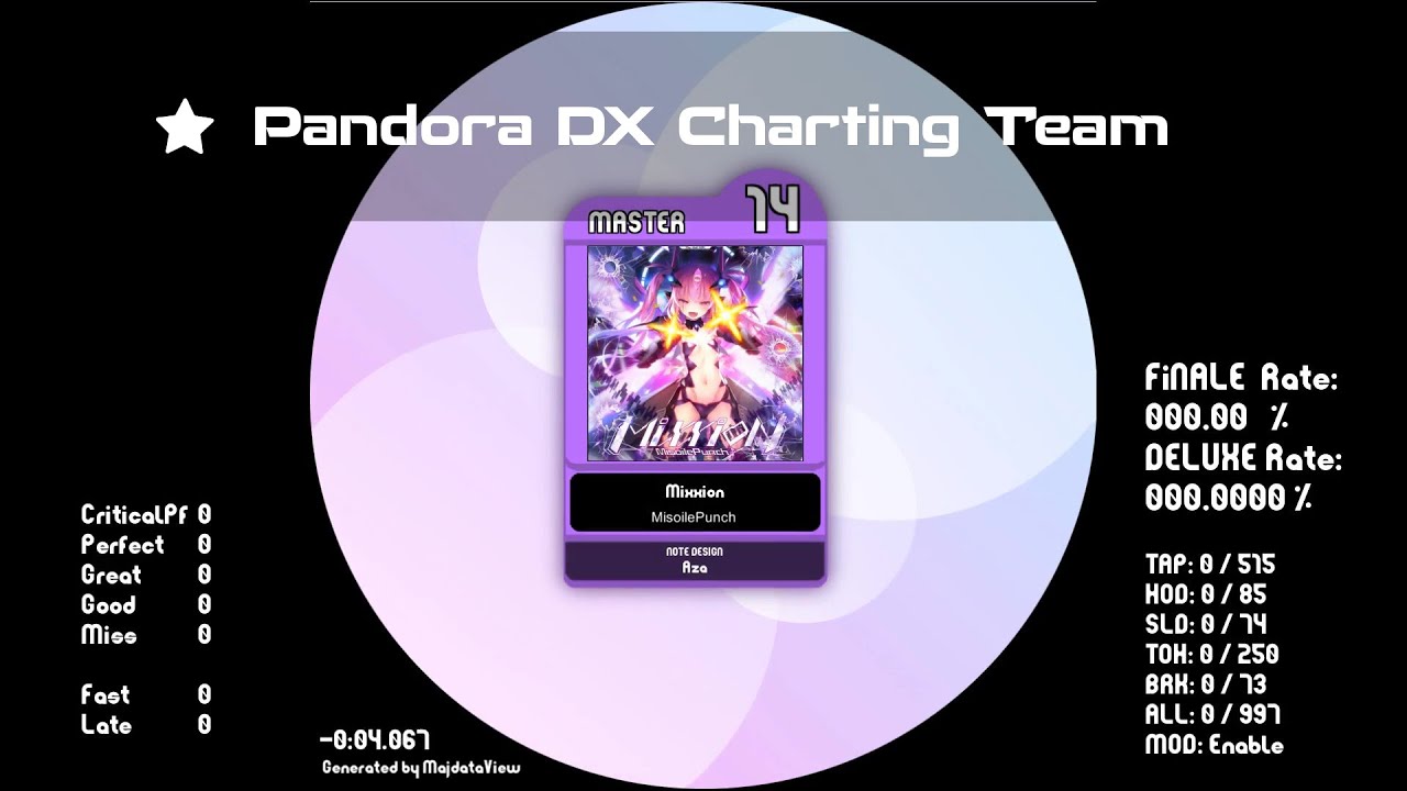 [ SDVX Pack 3 ] Mixxion [ maimai 創作譜面 MASTER 14 DX ]