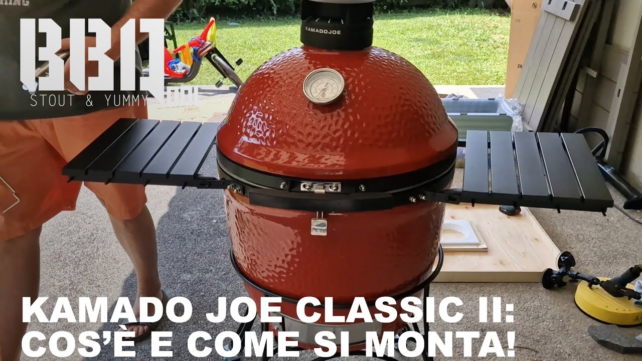 Il Kamado Joe Classic Series II. Cos'è, come si monta!