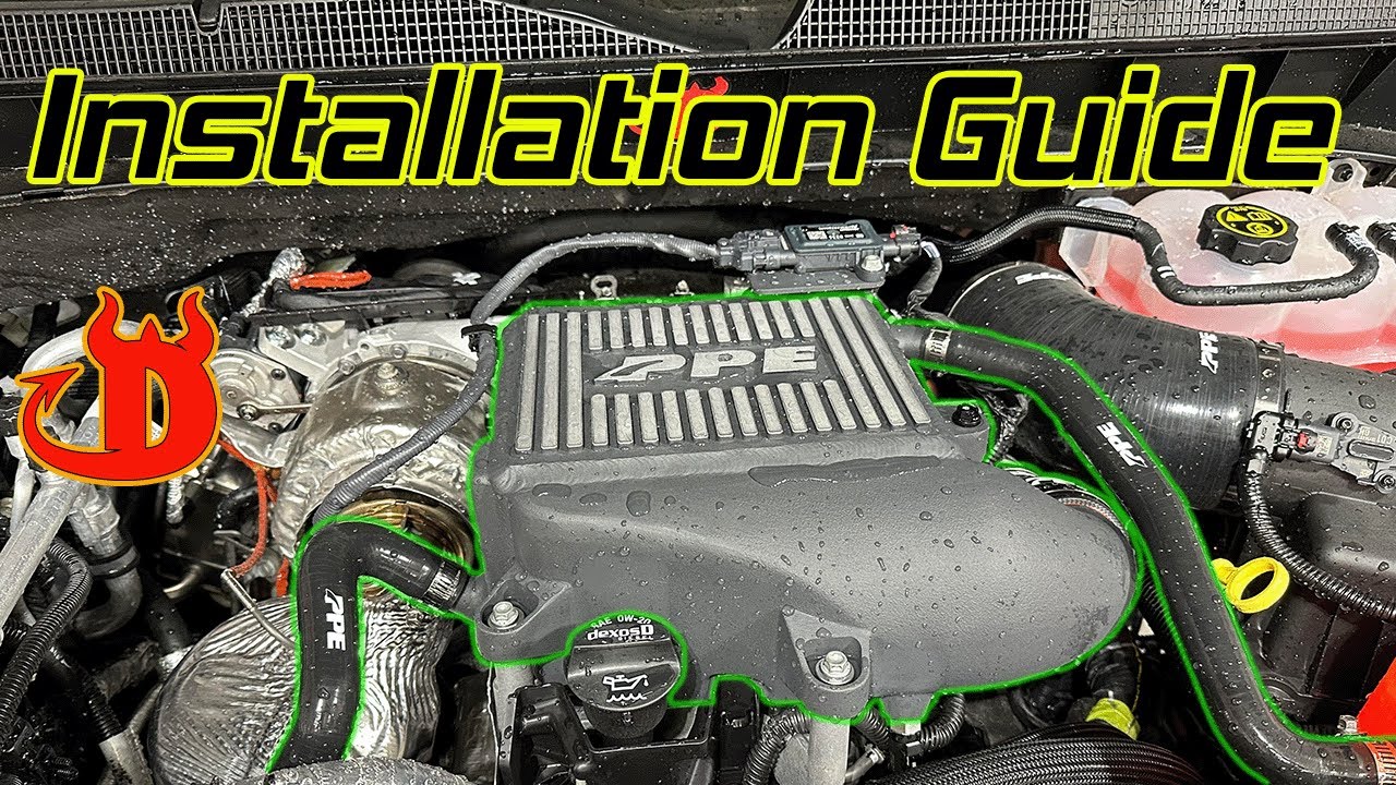 PPE 3.0 Duramax Diesel Charge Air Cooler Installation and set backs