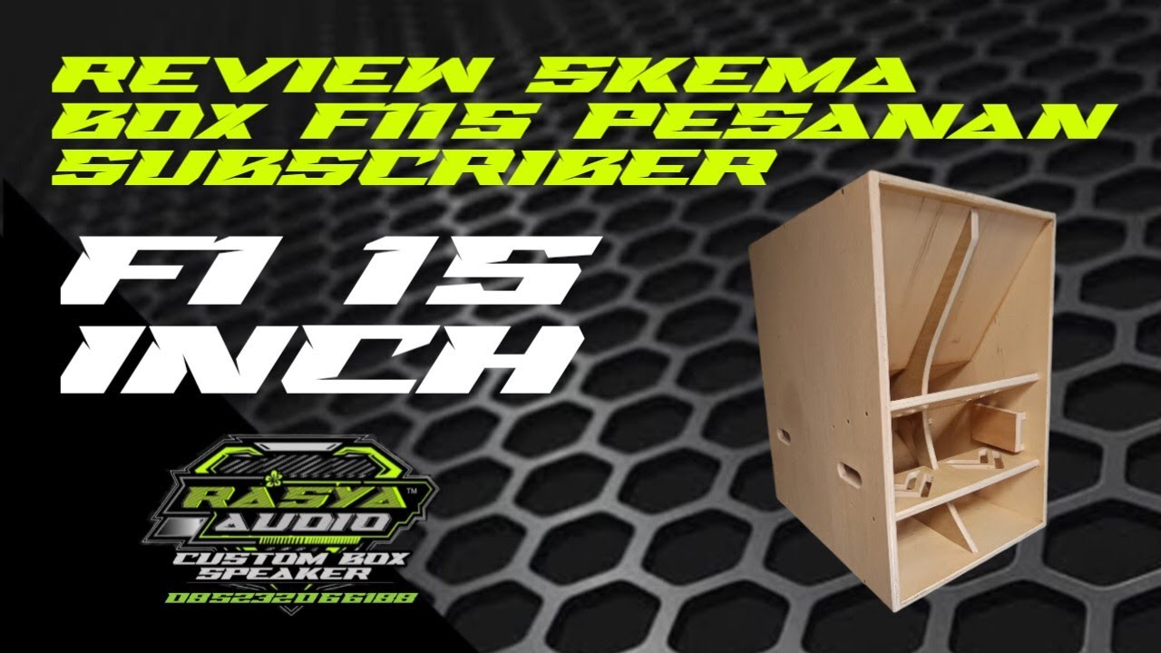 REVIEW SKEMA BOX F115 PESANAN SUBSCRIBER | SKEMA BOX F1 15 INCH