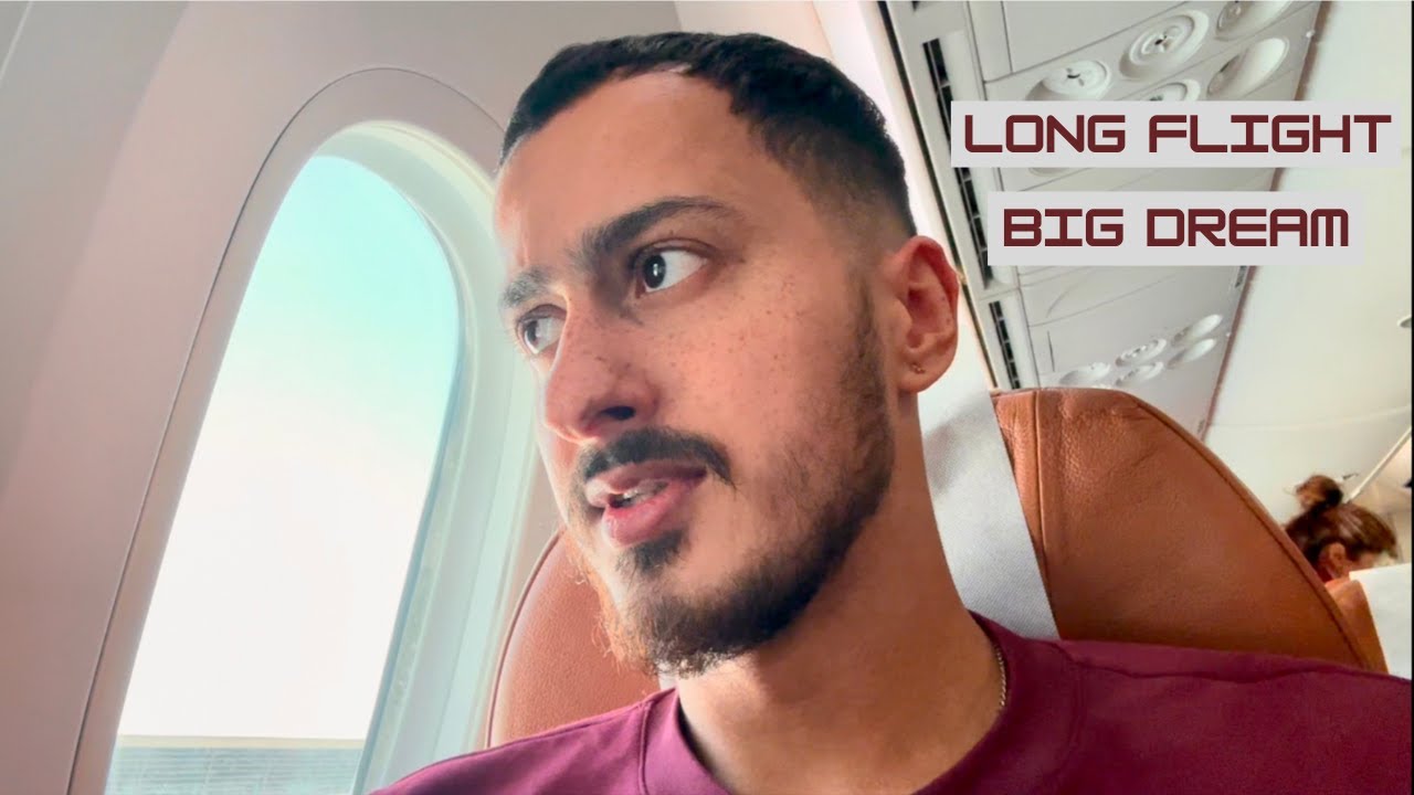 12 Hours in the Sky:  My Longest Flight to Bendigo #vlog | Aditya Joshi