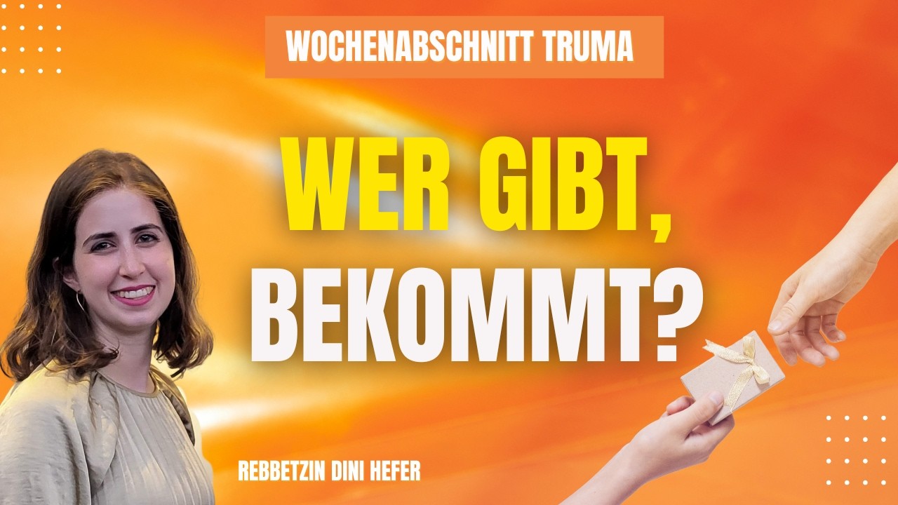 Was Menschen wirklich glücklich macht - Wochenabschnitt Teruma