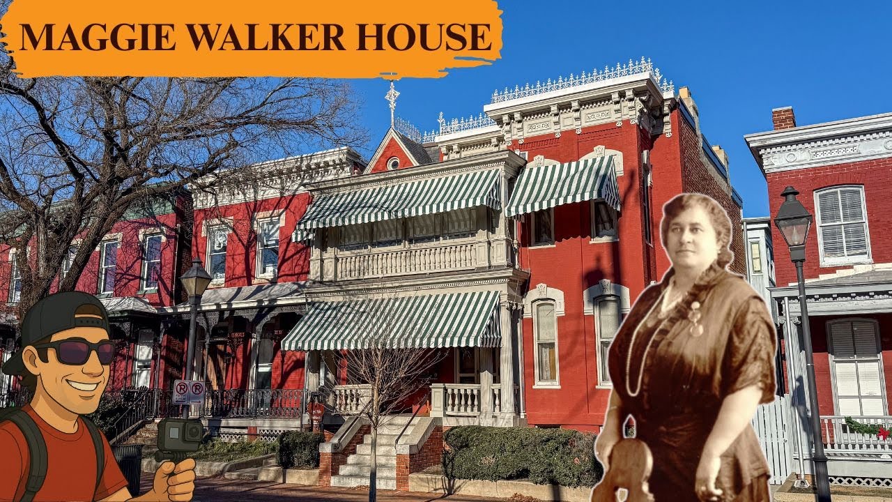Tour of the MAGGIE WALKER HOUSE in Richmond, VA