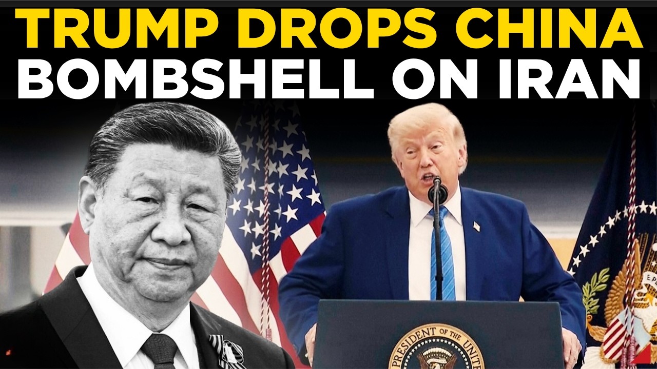 TRUMP IRAN BOMBSHELL LIVE | REVEALED: Trump's Secret Request to Xi Jinping on Iran Arms | MIRROR NOW