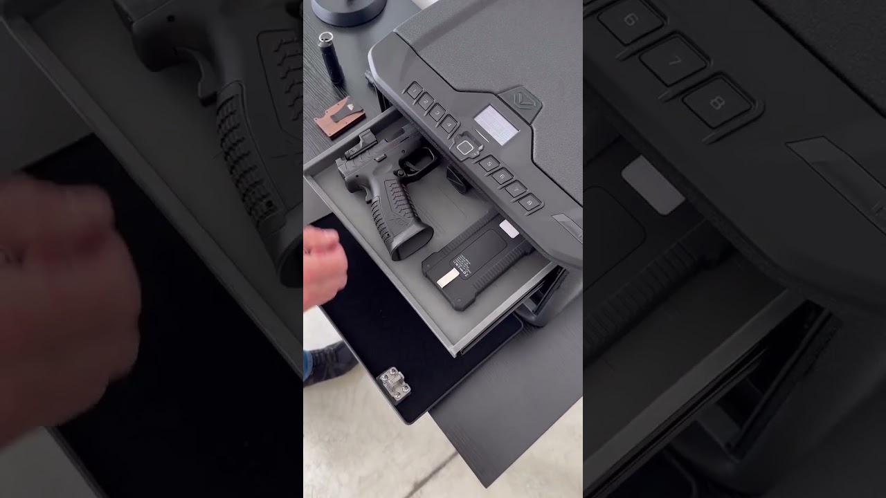 Vaultek MX Wi-Fi , safely secure firearms in style!