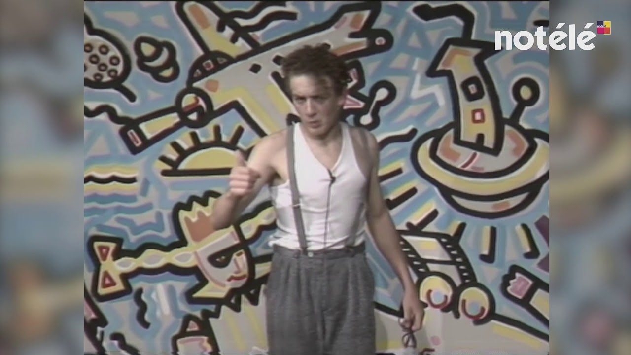 En 1987, Dany Boon était invité sur le plateau de Notélé
