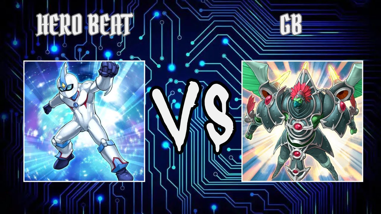 KiddotheKid (Hero Beat) vs Jhonsonboss(Gladiator Beast) | Yugioh Edison Format | Dueling Book