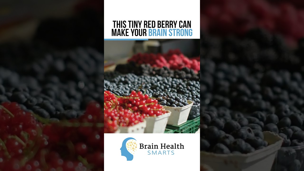 This Tiny Red Berry Can Make Your Brain Strong #shorts