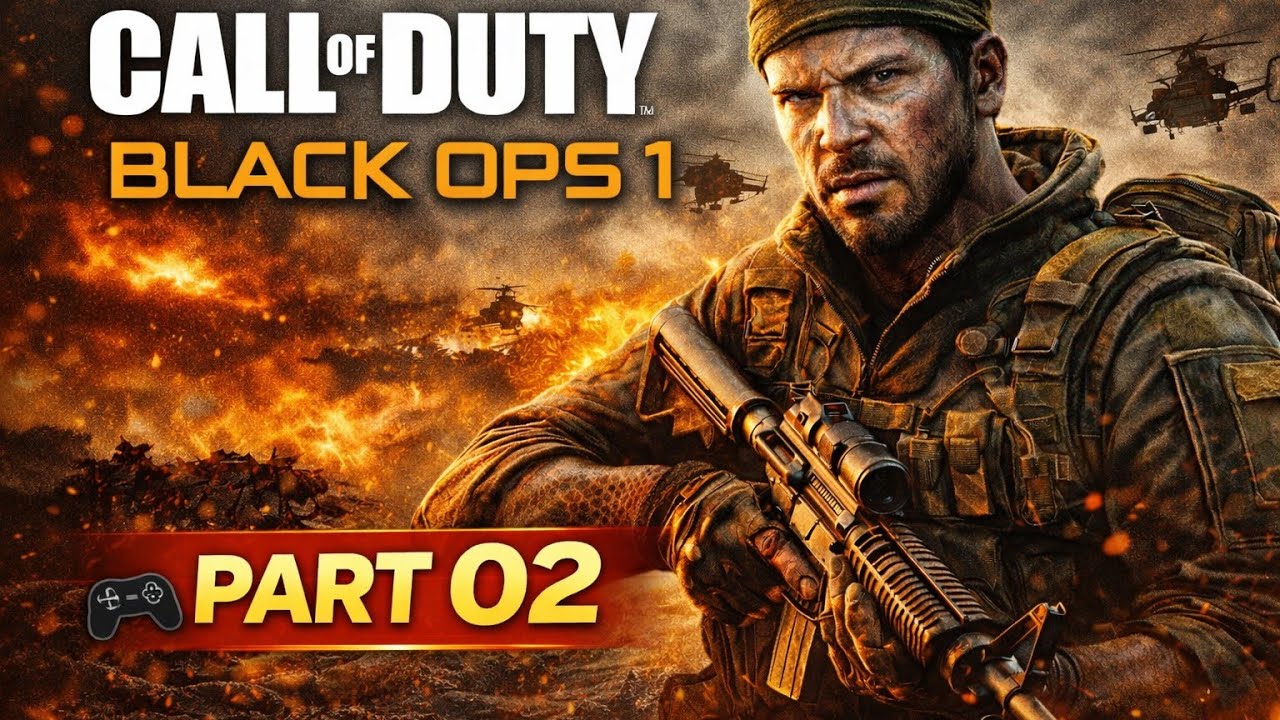 Call of Duty Black Ops 1 | Part 02 – This Mission Gets Intense 🔥