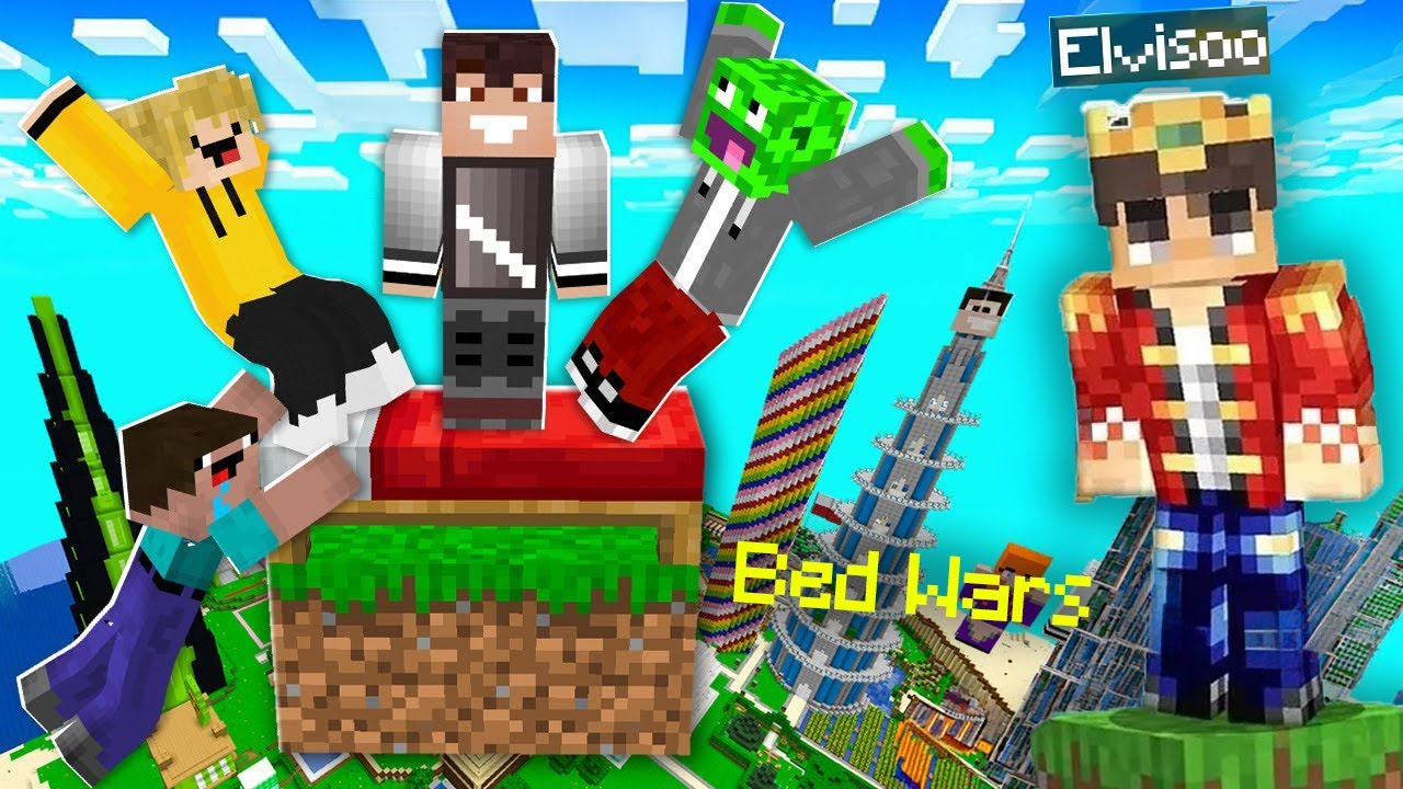 Widzowie UCZĄ MNIE GRAĆ w BED WARS!