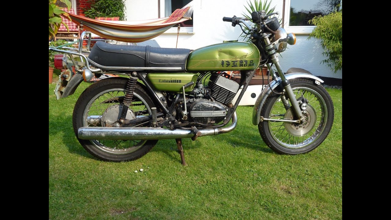 Restauration einer Yamaha RD 350 Typ 351 Baujahr 1973