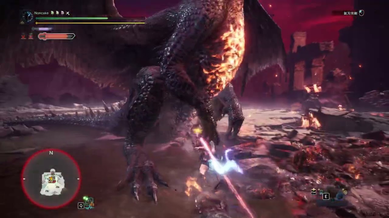 【MHW:IB】太刀 | 黑龍  不是TA，我從不TA