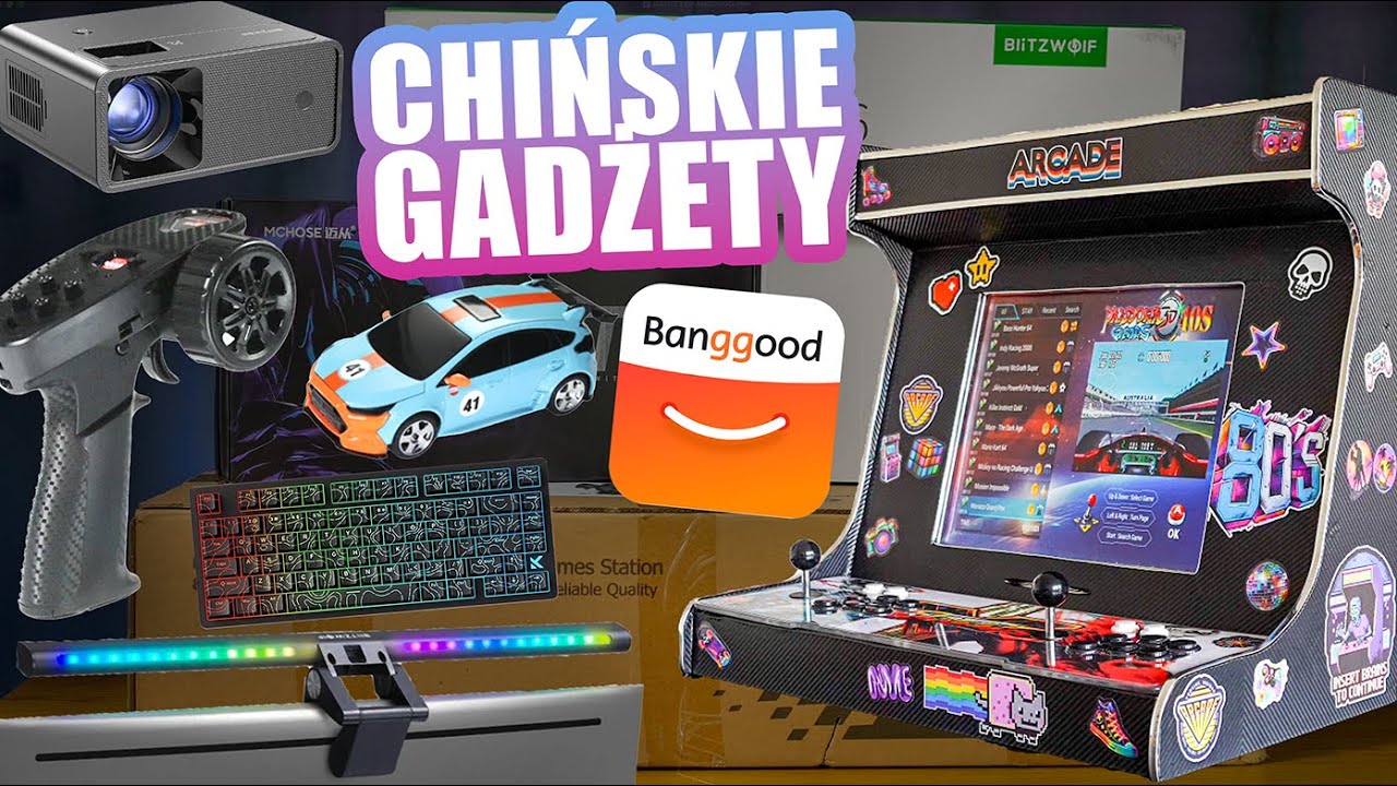 Nowe Chińskie Gadżety z Banggood! - Budujemy retro konsole!