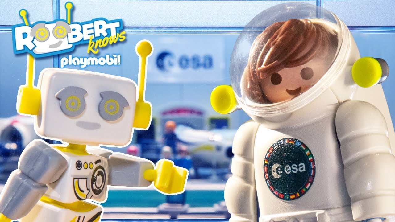 ROBert sait | Épisode 37: Comment devient-on astronaute (à l'ESA) ? | PLAYMOBIL Belgique (Français)