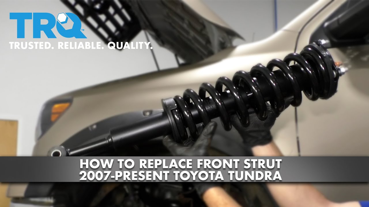 Как заменить переднюю стойку на Toyota Tundra (2007-настоящее время)
